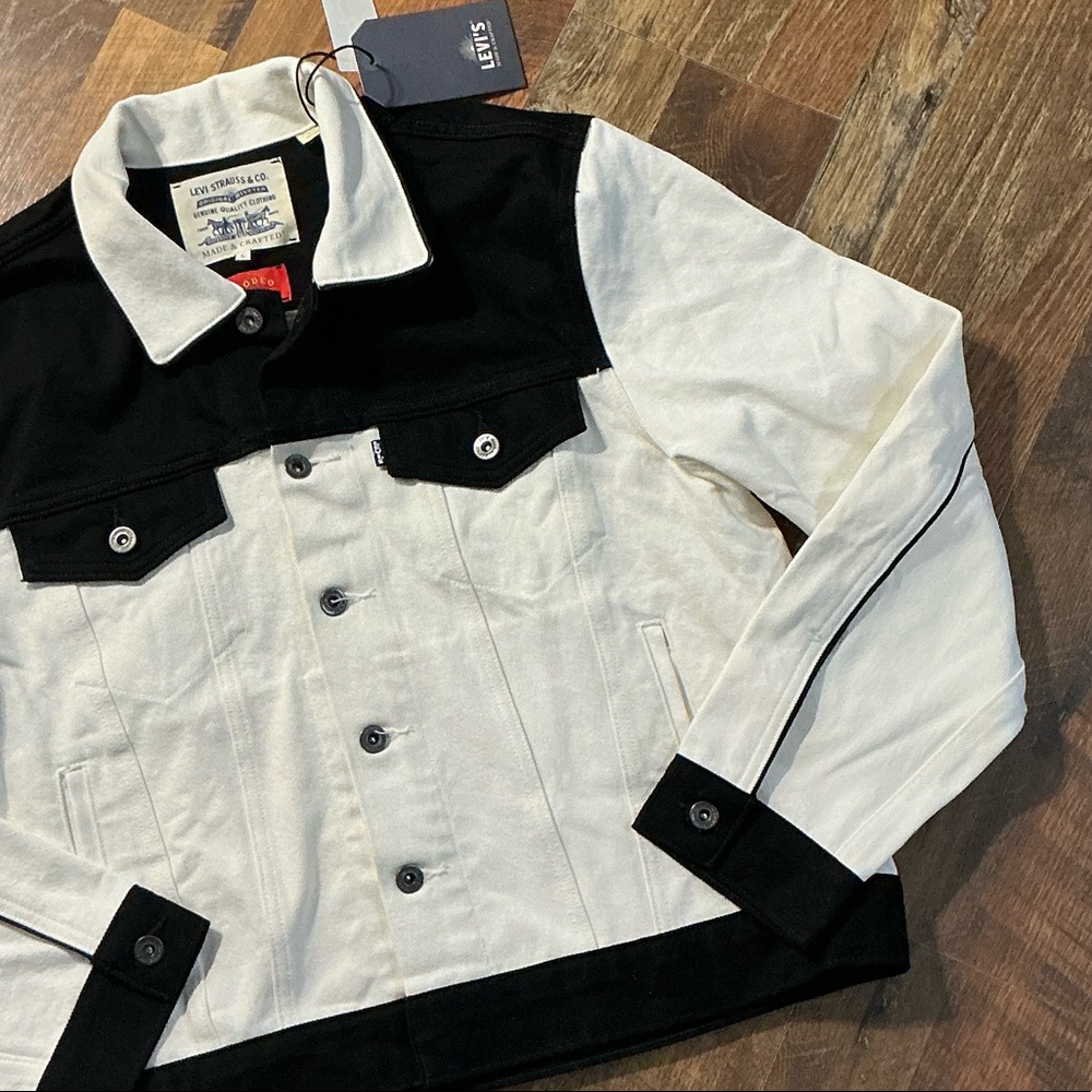 Title: Levi's Made & Crafted Rodeo Boxy Type 3 Trucker Jacket - NWT - L - Picture 6 of 10